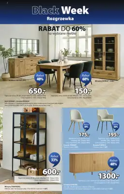 Jysk - gazetka promocyjna Black Week Rozgrzewka. Rabat do 70% od środy 12.11 do niedzieli 30.11 - strona 2