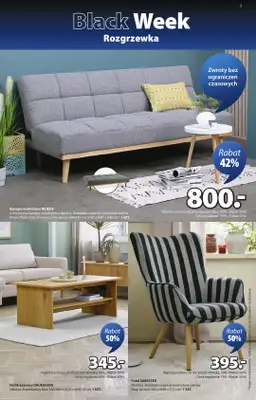 Jysk - gazetka promocyjna Black Week Rozgrzewka. Rabat do 70% od środy 12.11 do niedzieli 30.11 - strona 3