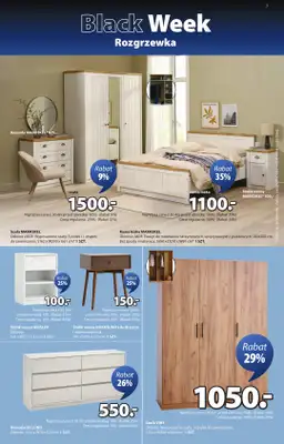 Jysk - gazetka promocyjna Black Week Rozgrzewka. Rabat do 70% od środy 12.11 do niedzieli 30.11 - strona 7