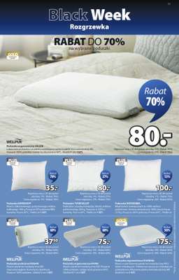 Jysk - gazetka promocyjna Black Week Rozgrzewka. Rabat do 70% od środy 12.11 do niedzieli 30.11 - strona 11
