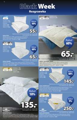 Jysk - gazetka promocyjna Black Week Rozgrzewka. Rabat do 70% od środy 12.11 do niedzieli 30.11 - strona 12