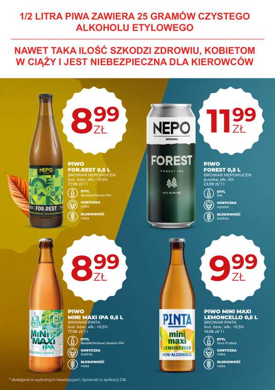 Duży Ben - gazetka promocyjna Gazetka piwna od środy 05.11 do wtorku 18.11 - strona 18