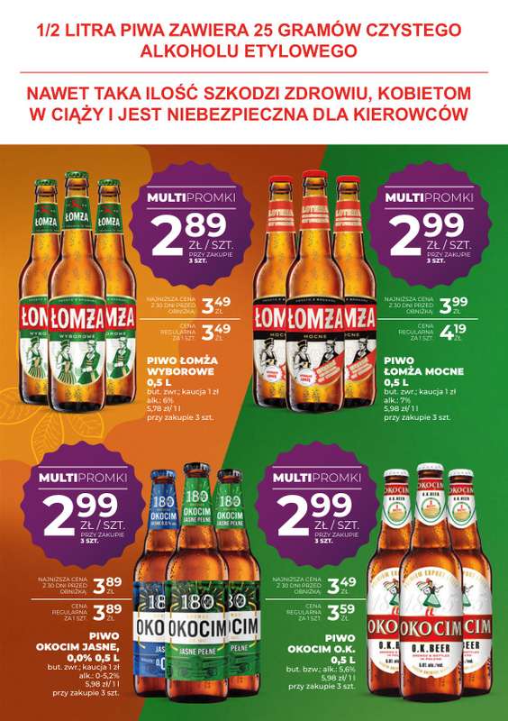 Duży Ben - gazetka promocyjna Gazetka piwna od środy 05.11 do wtorku 18.11 - strona 6