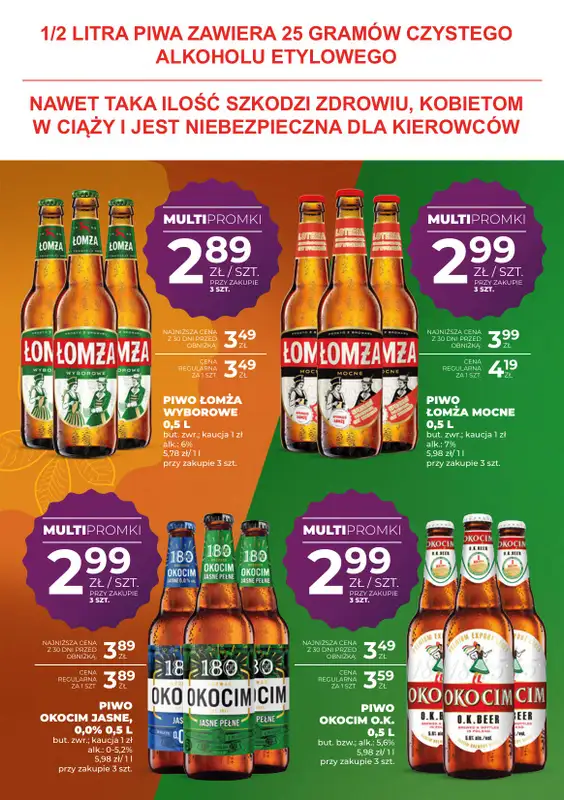 Duży Ben - gazetka promocyjna Gazetka piwna od środy 05.11 do wtorku 18.11 - strona 6