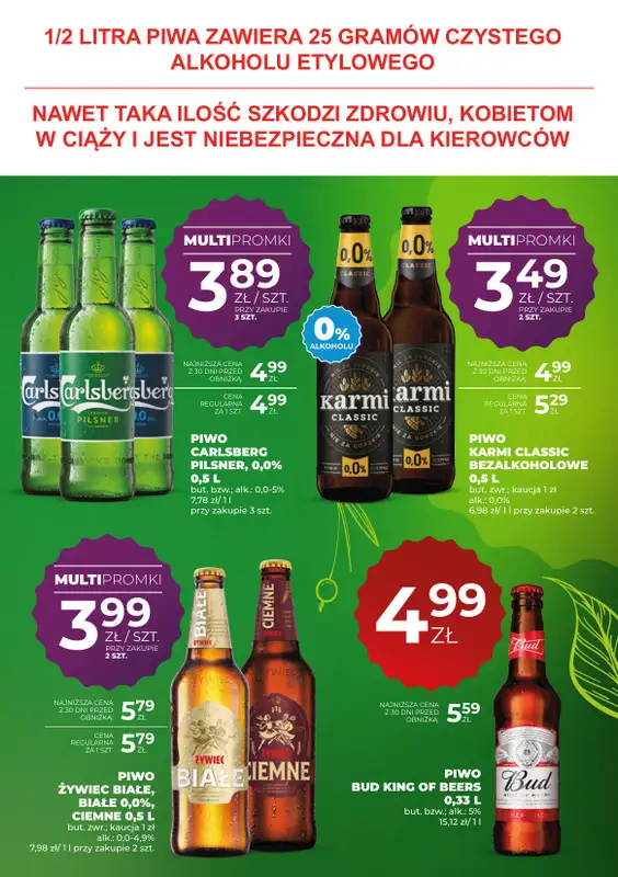 Duży Ben - gazetka promocyjna Gazetka piwna od środy 05.11 do wtorku 18.11 - strona 7