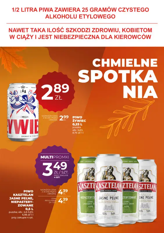 Duży Ben - gazetka promocyjna Gazetka piwna od środy 05.11 do wtorku 18.11 - strona 8