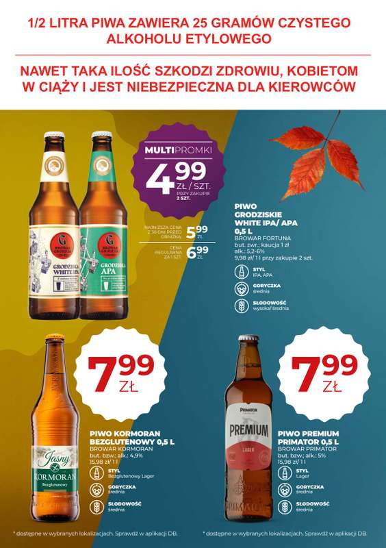 Duży Ben - gazetka promocyjna Gazetka piwna od środy 05.11 do wtorku 18.11 - strona 16