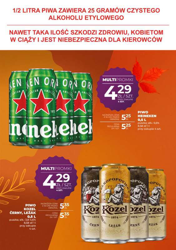 Duży Ben - gazetka promocyjna Gazetka piwna od środy 05.11 do wtorku 18.11 - strona 12