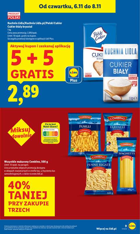 Lidl - gazetka promocyjna Oferta od czwartku od czwartku 06.11 do soboty 08.11 - strona 9