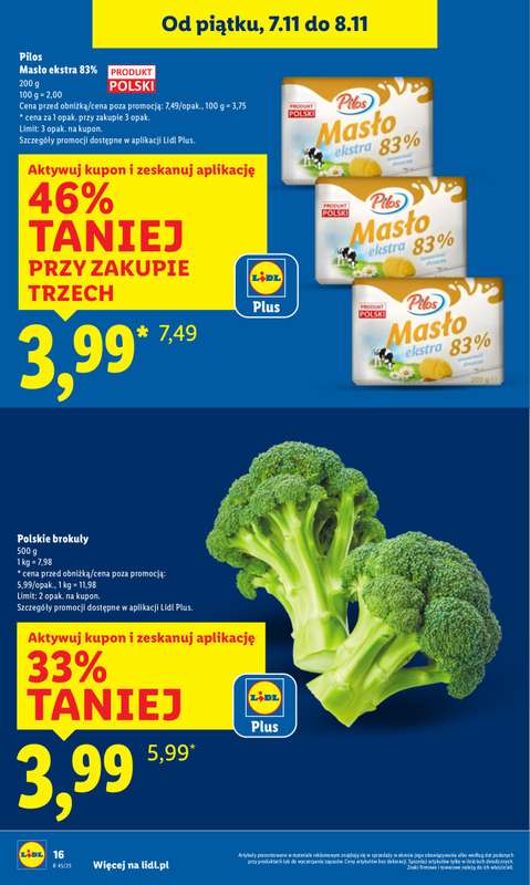 Lidl - gazetka promocyjna Oferta od czwartku od czwartku 06.11 do soboty 08.11 - strona 16