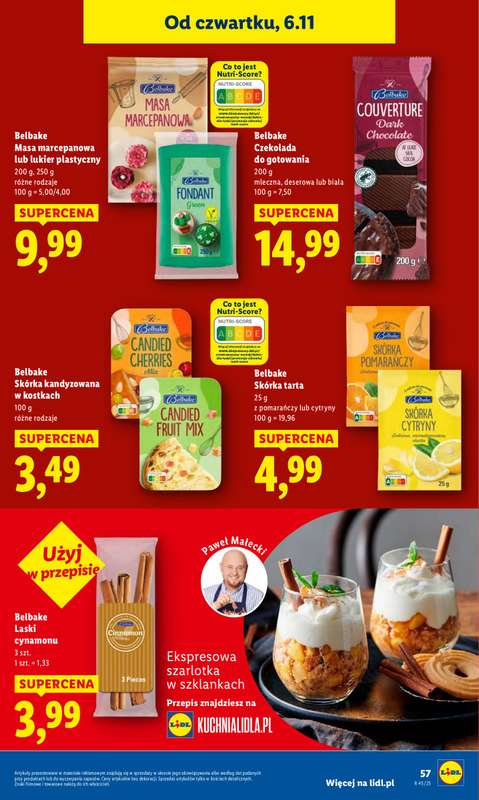 Lidl - gazetka promocyjna Oferta od czwartku od czwartku 06.11 do soboty 08.11 - strona 63