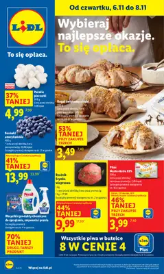 Lidl - gazetka promocyjna Oferta od czwartku od czwartku 06.11 do soboty 08.11