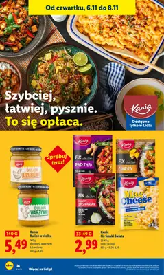 Lidl - gazetka promocyjna Oferta od czwartku od czwartku 06.11 do soboty 08.11 - strona 40