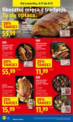 Lidl - gazetka promocyjna Oferta od czwartku od czwartku 06.11 do soboty 08.11 - strona 28
