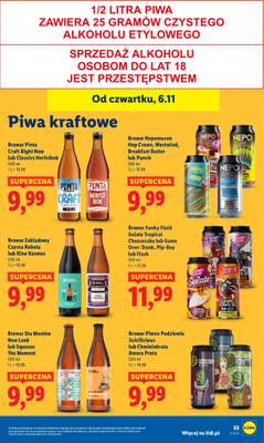 Lidl - gazetka promocyjna Oferta od czwartku od czwartku 06.11 do soboty 08.11 - strona 59