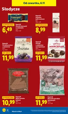 Lidl - gazetka promocyjna Oferta od czwartku od czwartku 06.11 do soboty 08.11 - strona 46