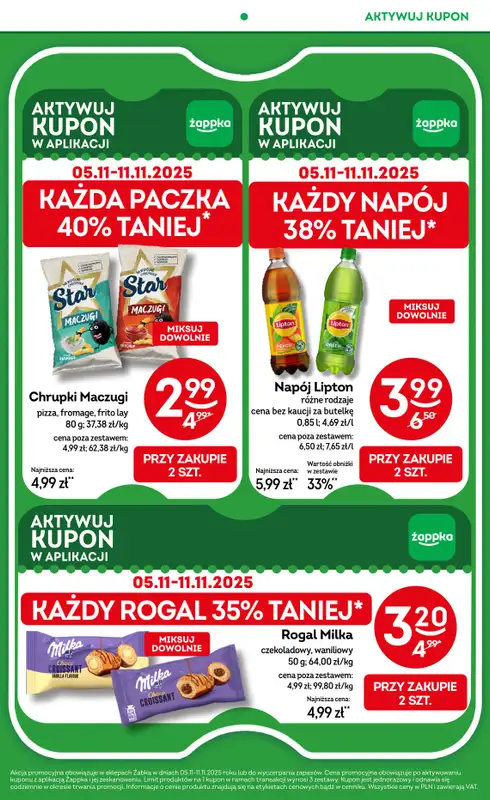 Żabka - gazetka promocyjna Gazetka od środy 05.11 do wtorku 18.11 - strona 21