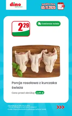 Dino - gazetka promocyjna Specjalna oferta na 05.11.2025 - promocje spoza gazetki od środy 05.11 do środy 05.11 - strona 3