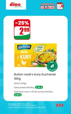 Dino - gazetka promocyjna Specjalna oferta na 05.11.2025 - promocje spoza gazetki od środy 05.11 do środy 05.11 - strona 4