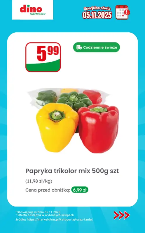 Dino - gazetka promocyjna Specjalna oferta na 05.11.2025 - promocje spoza gazetki   - strona 2