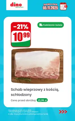 Dino - gazetka promocyjna Specjalna oferta na 05.11.2025 - promocje spoza gazetki od środy 05.11 do środy 05.11 - strona 6
