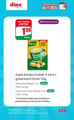 Dino - gazetka promocyjna Specjalna oferta na 05.11.2025 - promocje spoza gazetki od środy 05.11 do środy 05.11 - strona 10