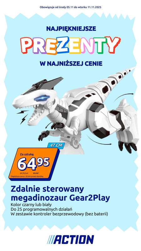 Action - gazetka promocyjna Katalog Prezenty od środy 05.11 do wtorku 11.11