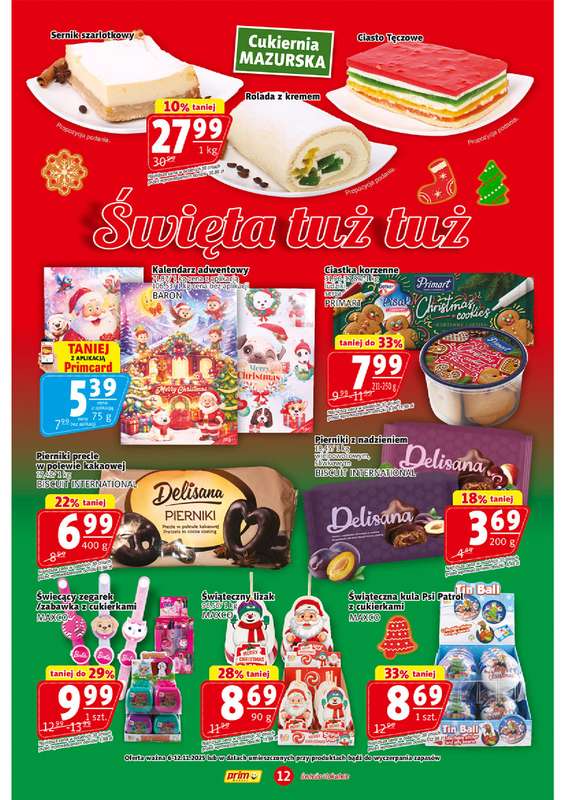 Prim Market - gazetka promocyjna Gazetka od czwartku 06.11 do środy 12.11 - strona 12
