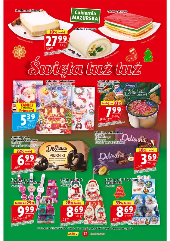 Prim Market - gazetka promocyjna Gazetka od czwartku 06.11 do środy 12.11 - strona 12