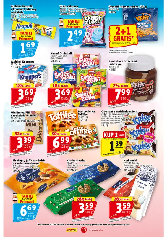 Prim Market - gazetka promocyjna Gazetka od czwartku 06.11 do środy 12.11 - strona 13