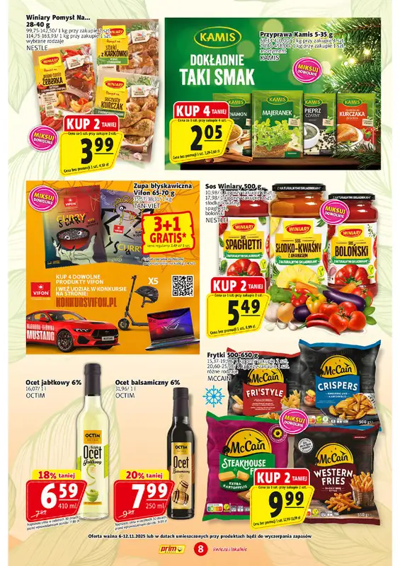Prim Market - gazetka promocyjna Gazetka od czwartku 06.11 do środy 12.11 - strona 8