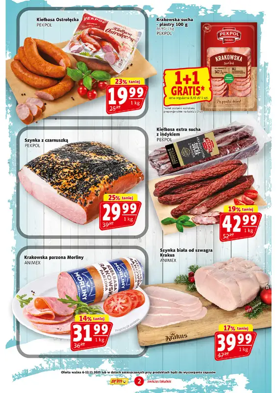 Prim Market - gazetka promocyjna Gazetka od czwartku 06.11 do środy 12.11 - strona 2