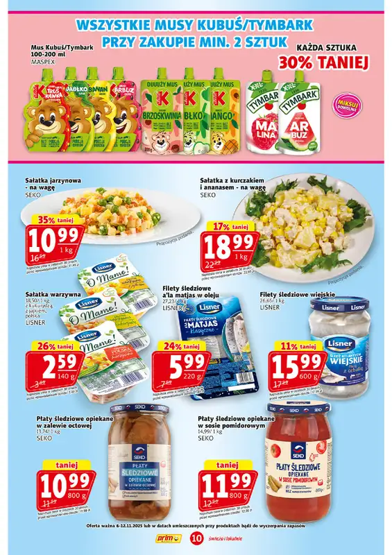 Prim Market - gazetka promocyjna Gazetka od czwartku 06.11 do środy 12.11 - strona 10
