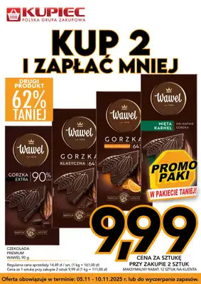 Kupiec - gazetka promocyjna Promopaki od środy 05.11 do poniedziałku 10.11 - strona 10