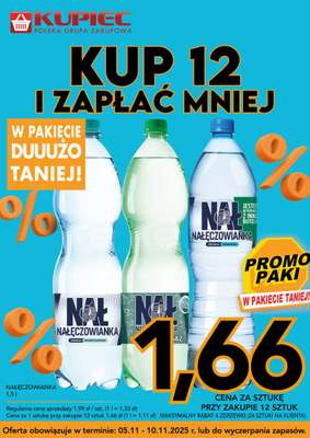 Kupiec - gazetka promocyjna Promopaki od środy 05.11 do poniedziałku 10.11