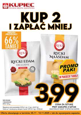 Kupiec - gazetka promocyjna Promopaki od środy 05.11 do poniedziałku 10.11 - strona 8
