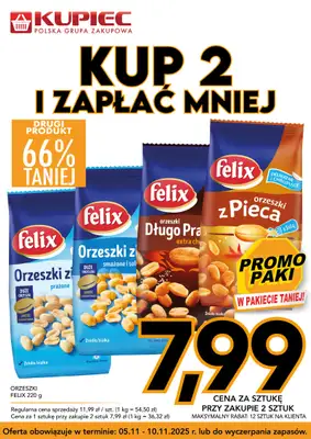 Kupiec - gazetka promocyjna Promopaki od środy 05.11 do poniedziałku 10.11 - strona 6
