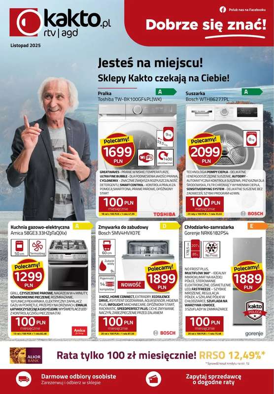 kakto.pl - gazetka promocyjna Gazetka od piątku 07.11 do niedzieli 30.11
