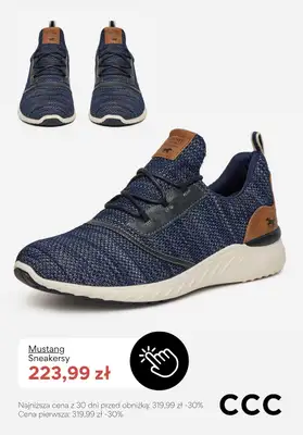 CCC - gazetka promocyjna Obuwie męskie - TYLKO ONLINE od środy 05.11  - strona 4