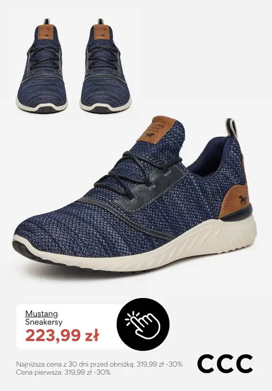 CCC - gazetka promocyjna Obuwie męskie - TYLKO ONLINE od środy 05.11  - strona 4