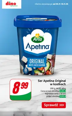 Dino - gazetka promocyjna Nabiał w SUPER cenach! od czwartku 06.11 do wtorku 11.11 - strona 6