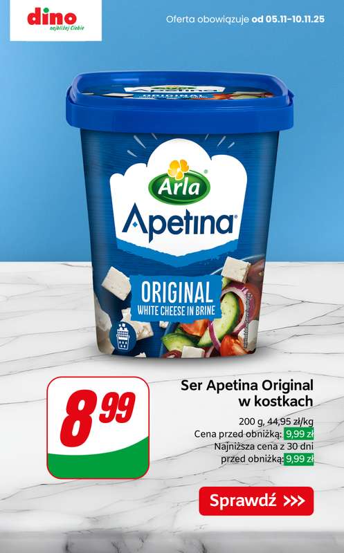 Dino - gazetka promocyjna Nabiał w SUPER cenach! od czwartku 06.11 do wtorku 11.11 - strona 6