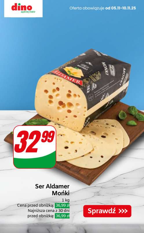 Dino - gazetka promocyjna Nabiał w SUPER cenach! od czwartku 06.11 do wtorku 11.11 - strona 8