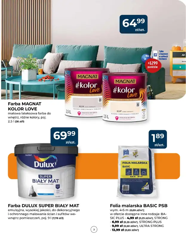 PSB Mrówka - gazetka promocyjna Gazetka od czwartku 06.11 do soboty 15.11 - strona 3