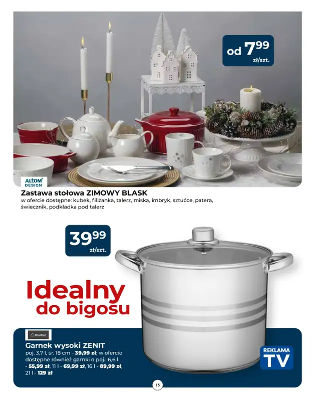 PSB Mrówka - gazetka promocyjna Gazetka od czwartku 06.11 do soboty 15.11 - strona 15