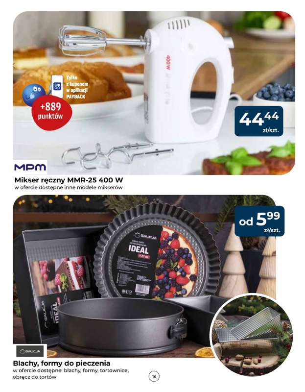 PSB Mrówka - gazetka promocyjna Gazetka od czwartku 06.11 do soboty 15.11 - strona 16