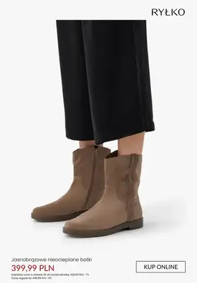 Ryłko - gazetka promocyjna Damskie obuwie jesienne - PROMOCJE od środy 05.11  - strona 5