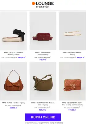 Lounge by Zalando - gazetka promocyjna Do -73% Pinko - Buty & Akcesoria od środy 05.11 do soboty 08.11 - strona 7