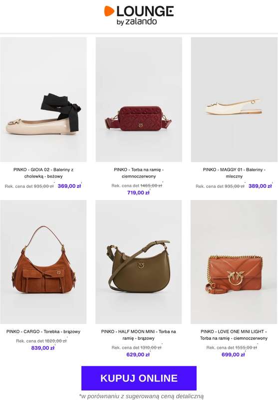 Lounge by Zalando - gazetka promocyjna Do -73% Pinko - Buty & Akcesoria od środy 05.11 do soboty 08.11 - strona 7