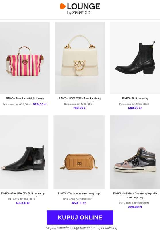 Lounge by Zalando - gazetka promocyjna Do -73% Pinko - Buty & Akcesoria od środy 05.11 do soboty 08.11 - strona 4